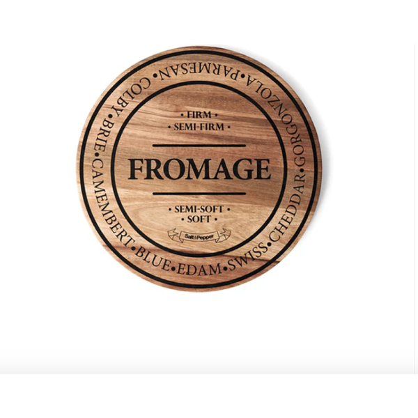 Salt & Pepper Fromage Cheese Board Round 28cm